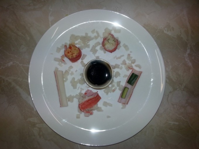 Le surimi en nuances_sushis