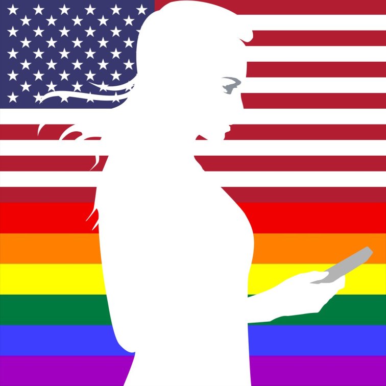 USA - 11/12 juin 2016 - Soutien de la France suite à l'attentat dans une boîte de nuit gay à Orlando en Floride