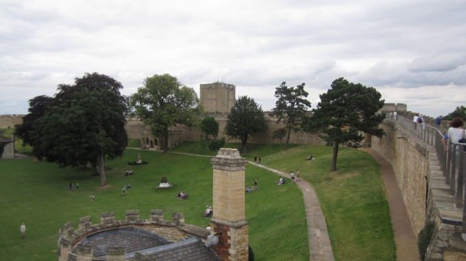Les remparts du château de Lincoln_remparts_wp