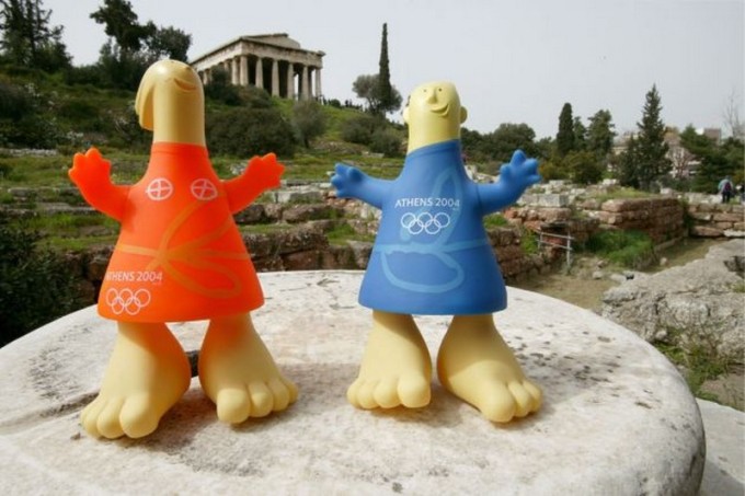 Les Jeux Olympiques d'été2_2004_Athènes_mascottes-Athiná-Phévos_wp