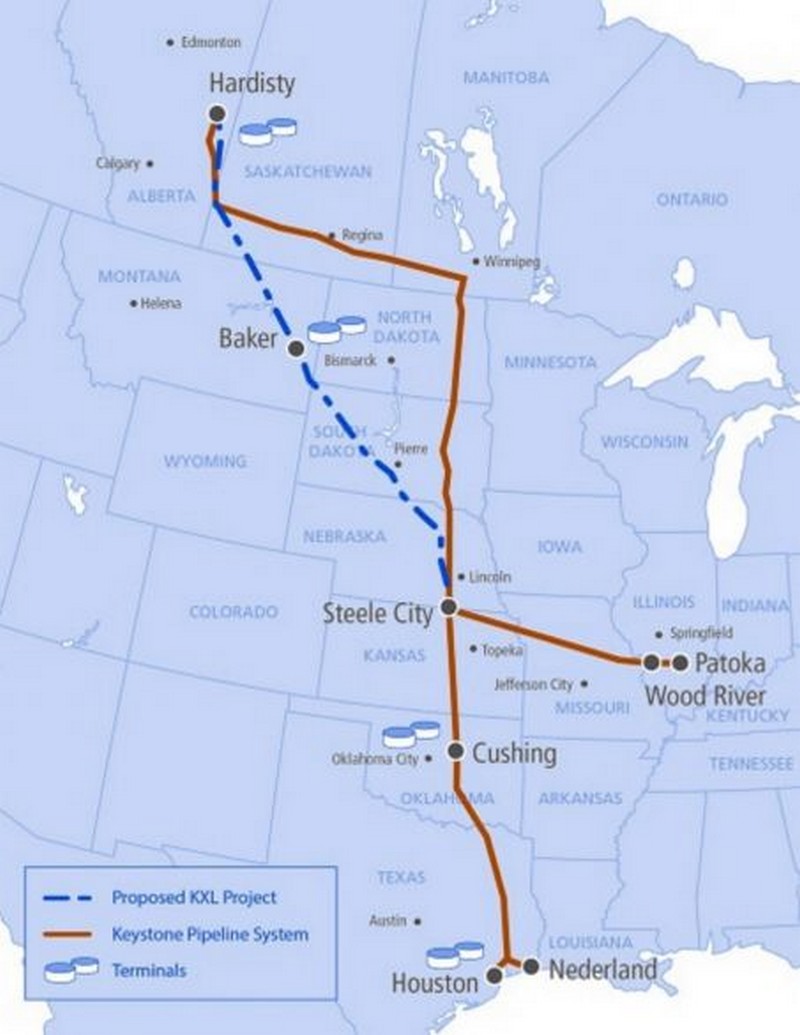 Polémique autour de l'oléoduc entre les États-Unis et le Canada_wp