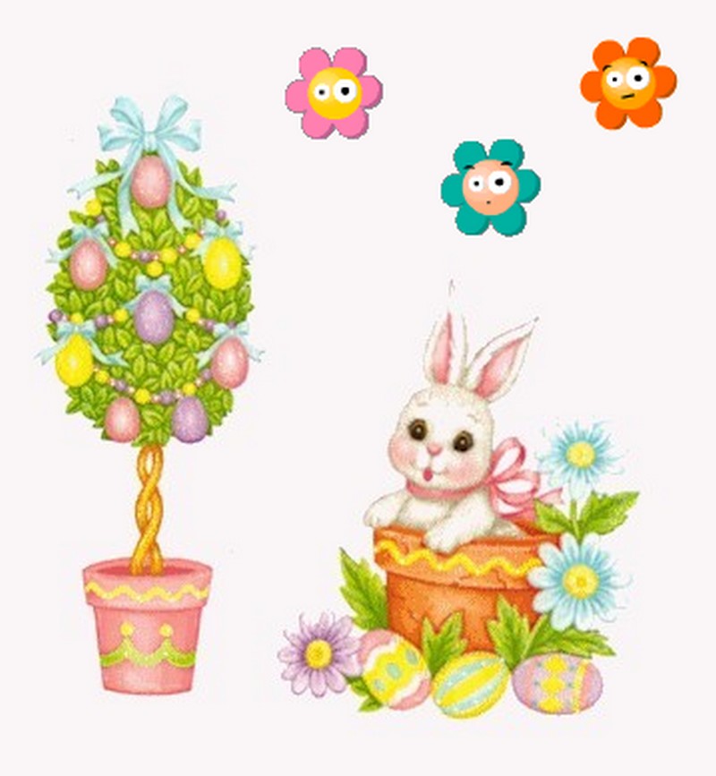 Easter Bunny_lapin-arbre_wp