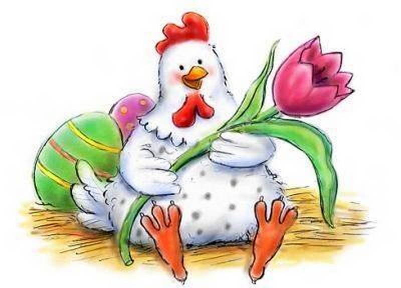 Easter Bunny_poule_wp