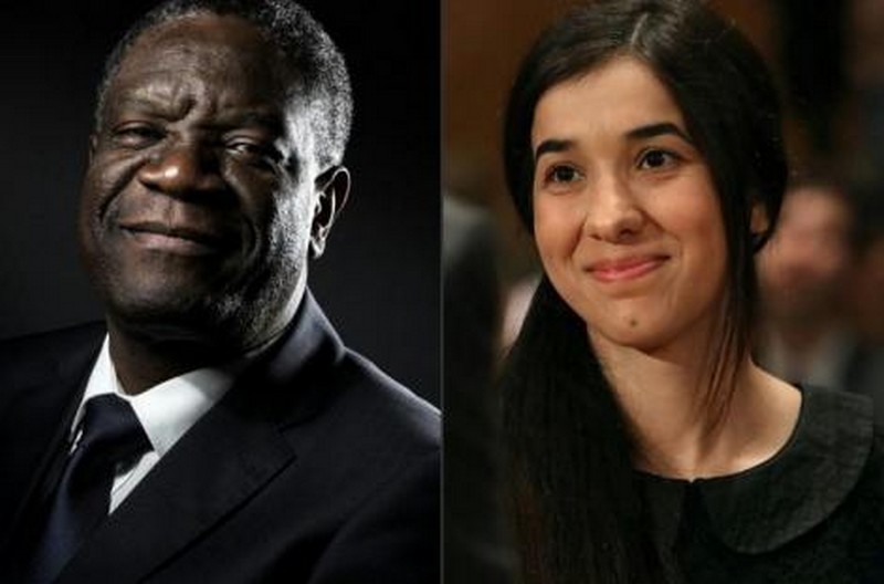 Les prix Nobel de la paix 2018_Denis Mukwege-Nadia Murad_wp