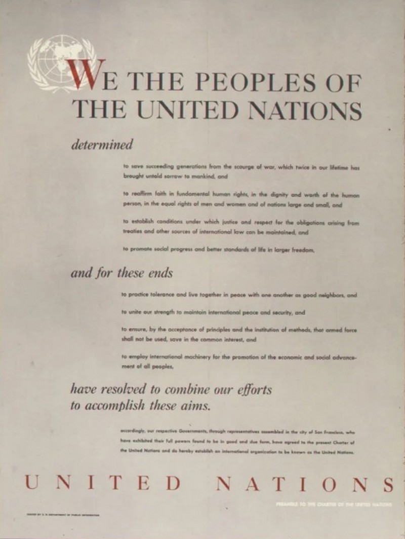 24 octobre 1945_entrée-en-vigueur-charte-des-nations-unies_wp