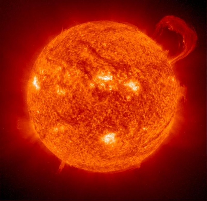 La plus grande tempête solaire du 20e siècle_éruption-soleil_wp