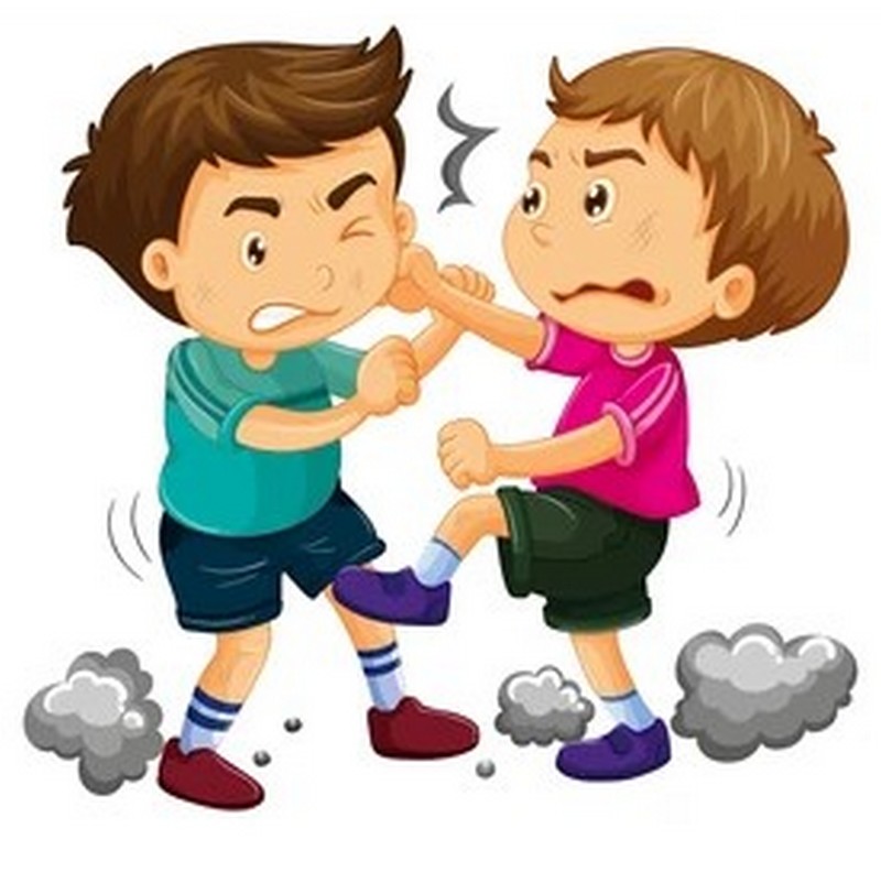 Les jeux de guerre_two-young-boys-fighting-illustration_wp