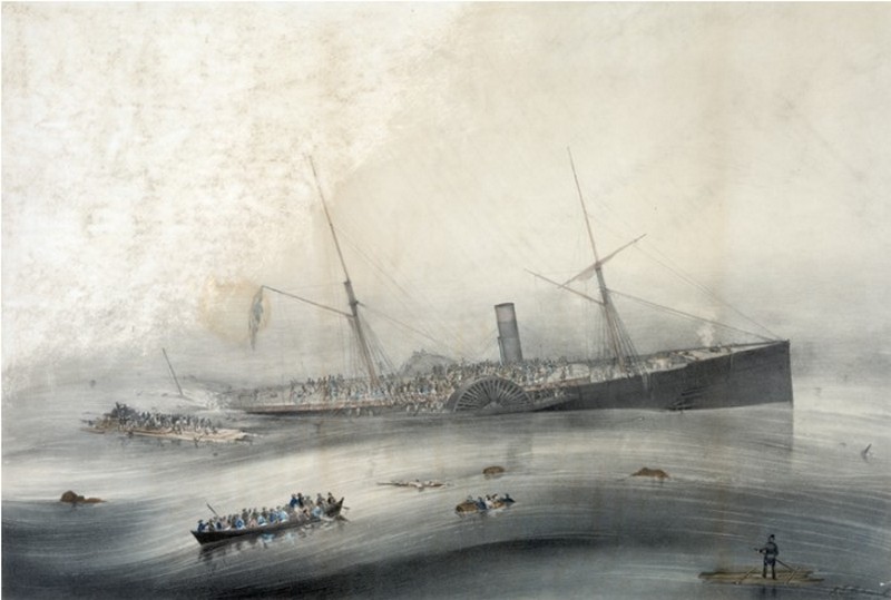 27 septembre 1854_collision-navire-vapeur-ss-arctic-usa-et-vaisseau-vesta-fr_wp