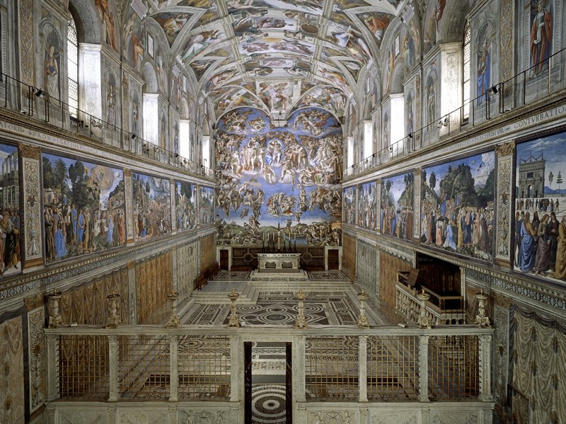 31 octobre 1512_inauguration-fresques-chapelle-sixtine-vatican-italie_wp
