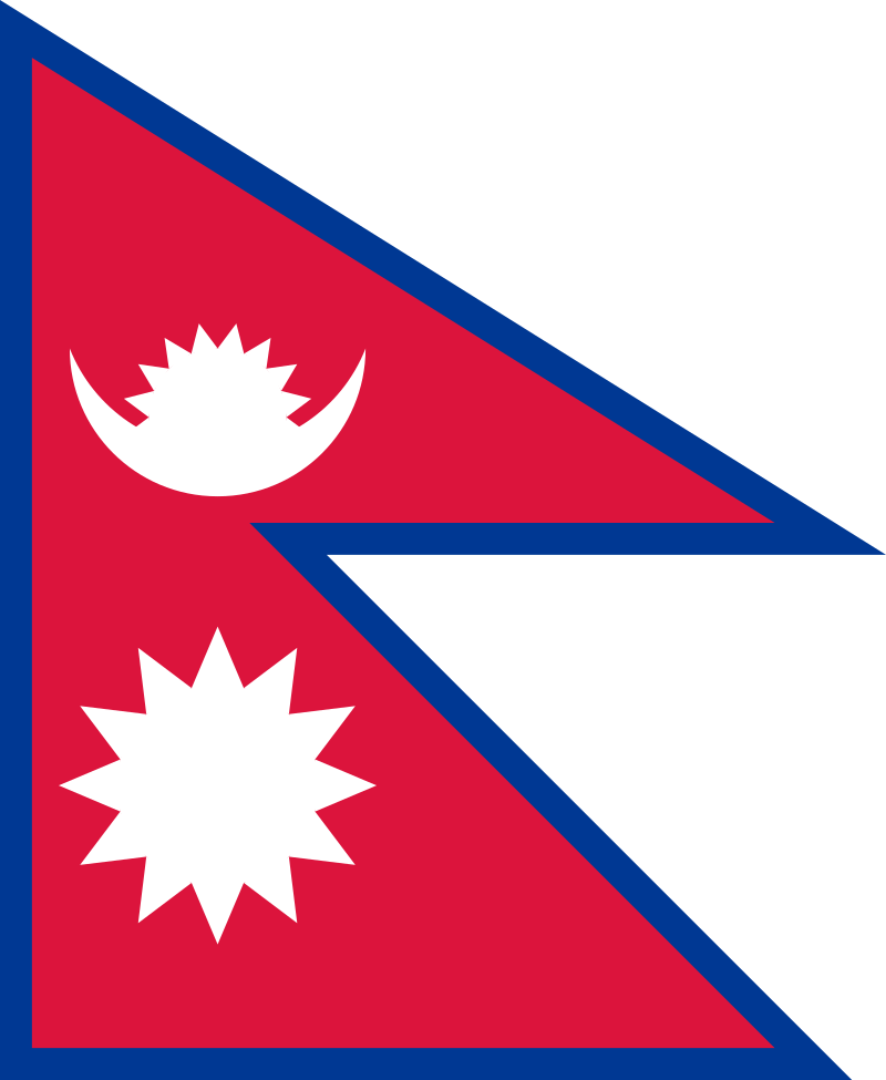 Crash d'un avion au Népal_flag_wp