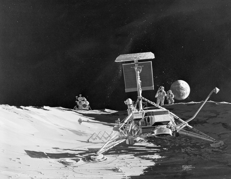 19 novembre 1969_6è-mission-spatiale-apollo-12-2è-à-se-poser-sur-la-lune_wp