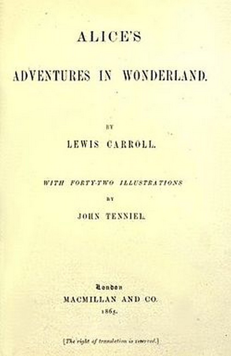 26 novembre 1865_publication-roman-les-aventures-d'alice-au-pays-des-merveilles-lewis-caroll_wp