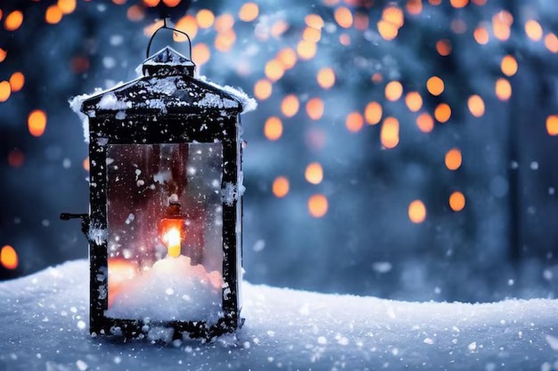 Dans le froid..._lanterne-neige_wp